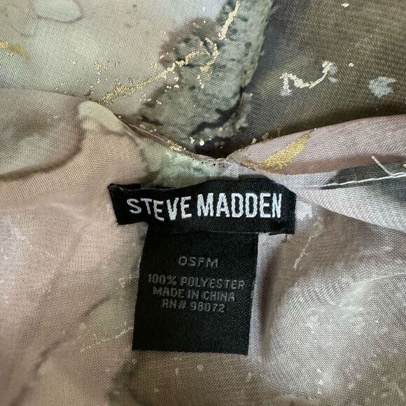 Steve Madden Swimsuit Cover Up Beach Tunic Women’s One Size Multicolor NWOT - Picture 4 of 5